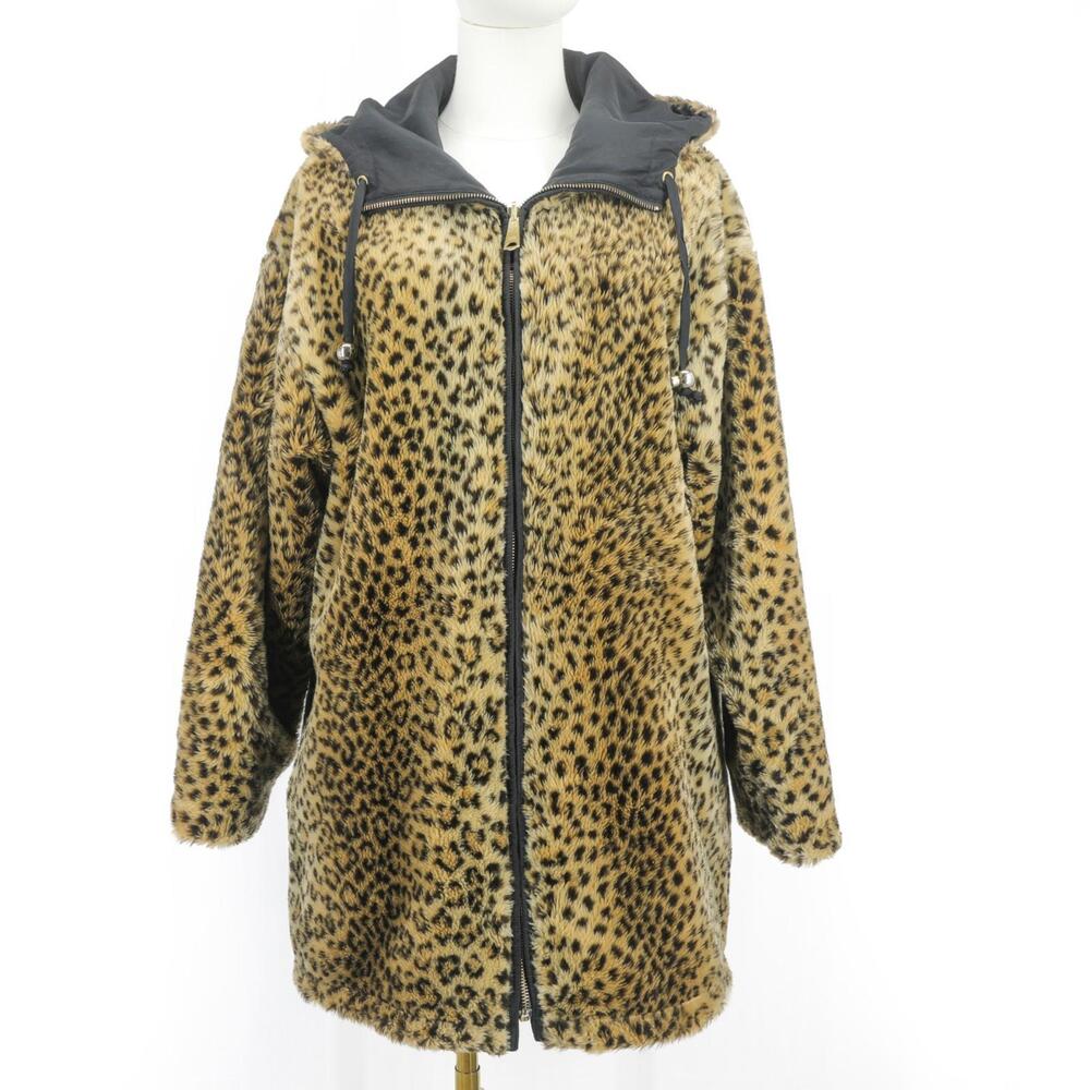 Chic Leopard Print Puffer Jacket - image 3